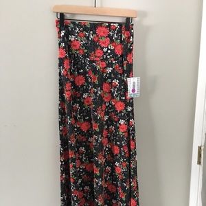 Lularoe Floral Cotton Maxi Dress NWT 🖤SALE🖤